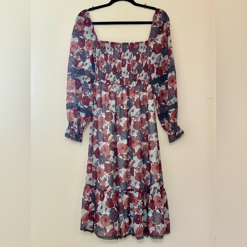 Floral Midi Dress